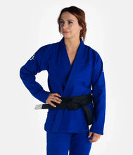 Cargar imagen en el visor de la galería, Kimono BJJ ( Gi) Progress Women´s Academy - Azul- CINTURON BLANCO INCLUIDO
