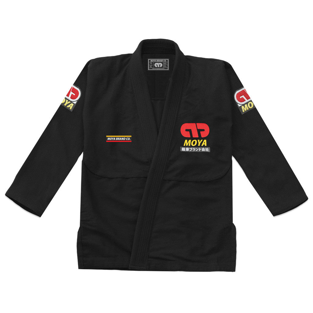 Kimono BJJ (Gi) Moya Brand 24 Flagship- Schwarz