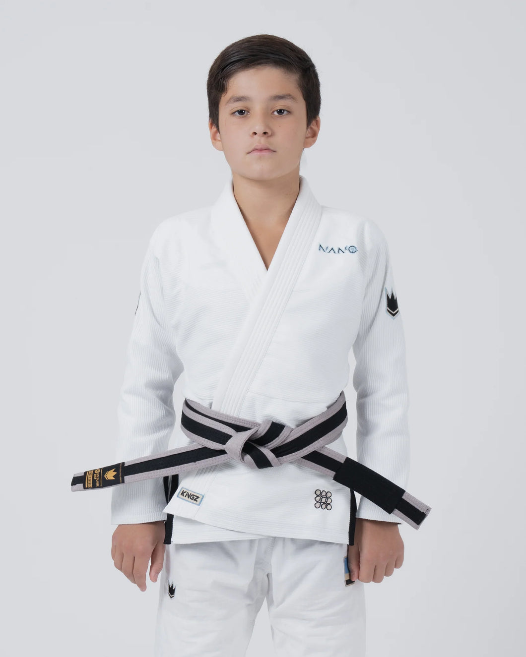 Kimono BJJ (Gi) Kingz Nano Youth 3.0. Branco