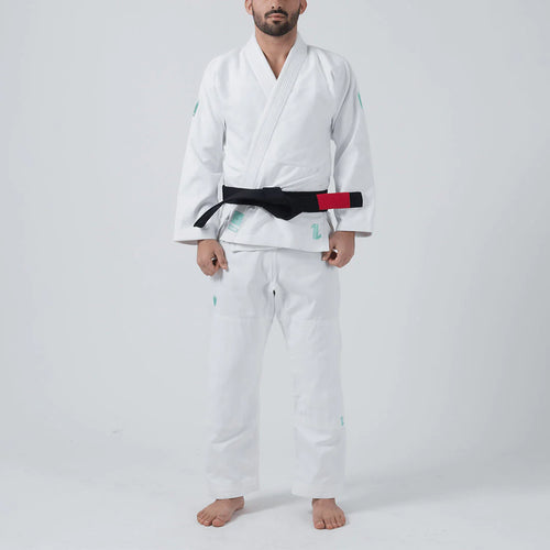 Kimono BJJ (GI) Kingz The One - Sage Mint Edition- White