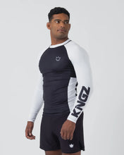 Carregar imagem no visualizador da galeria, Rashguard Kingz Ranked Performance V2 Long Sleeve - Branco
