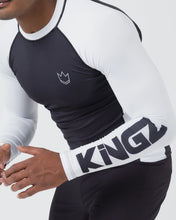 Carregar imagem no visualizador da galeria, Rashguard Kingz Ranked Performance V2 Long Sleeve - Branco
