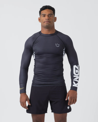 Rashguard Kingz Ranked Performance V2 Long Sleeve - Preto