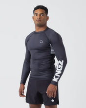 Charger l&#39;image dans la galerie, Rashguard Kingz Ranked Performance V2 Long Sleeve - Noir
