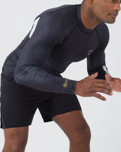 Charger l&#39;image dans la galerie, Rashguard Kingz Ranked Performance V2 Long Sleeve - Noir
