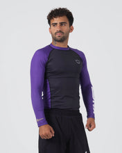 Cargar imagen en el visor de la galería, Rashguard Kingz Ranked Performance V2 Long Sleeve - Morado
