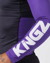 Lade das Bild in den Galerie-Viewer, Rashguard Kingz Ranked Performance V2 Long Sleeve - Lila
