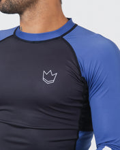 Cargar imagen en el visor de la galería, Rashguard Kingz Ranked Performance V2 Long Sleeve - Azul
