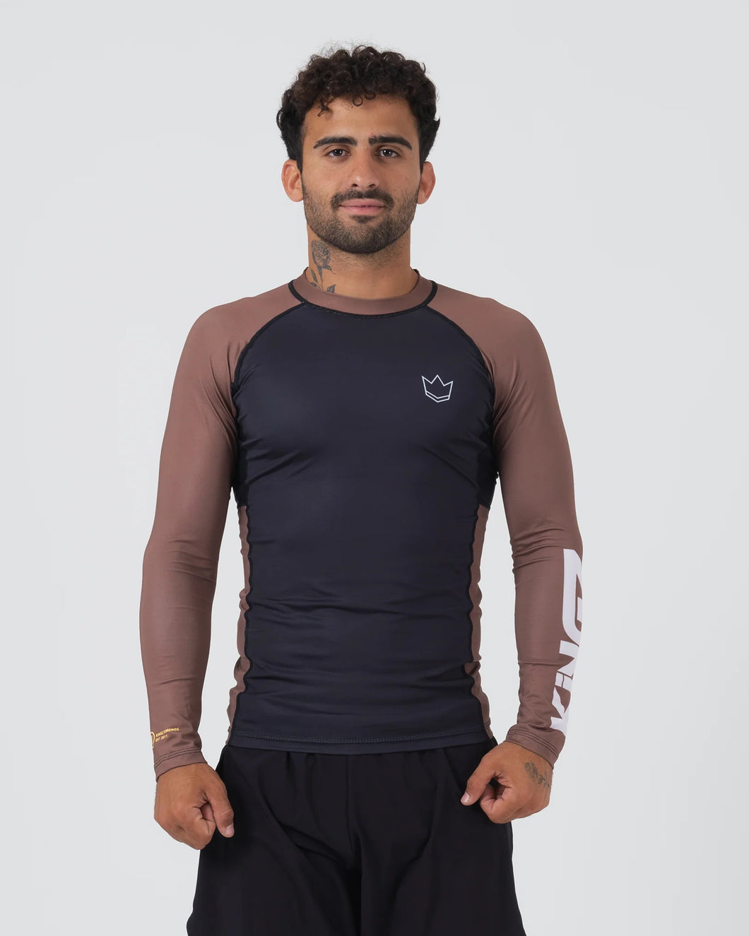 Rashguard Kingz Ranked Performance V2 Long Sleeve - Marrón