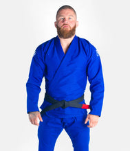 Cargar imagen en el visor de la galería, Kimono BJJ ( Gi) Progress The Academy- Azul- CINTURON BLANCO INCLUIDO
