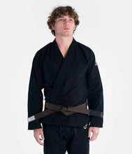 Cargar imagen en el visor de la galería, Kimono BJJ ( Gi) Progress The Academy- Negro- CINTURON BLANCO INCLUIDO
