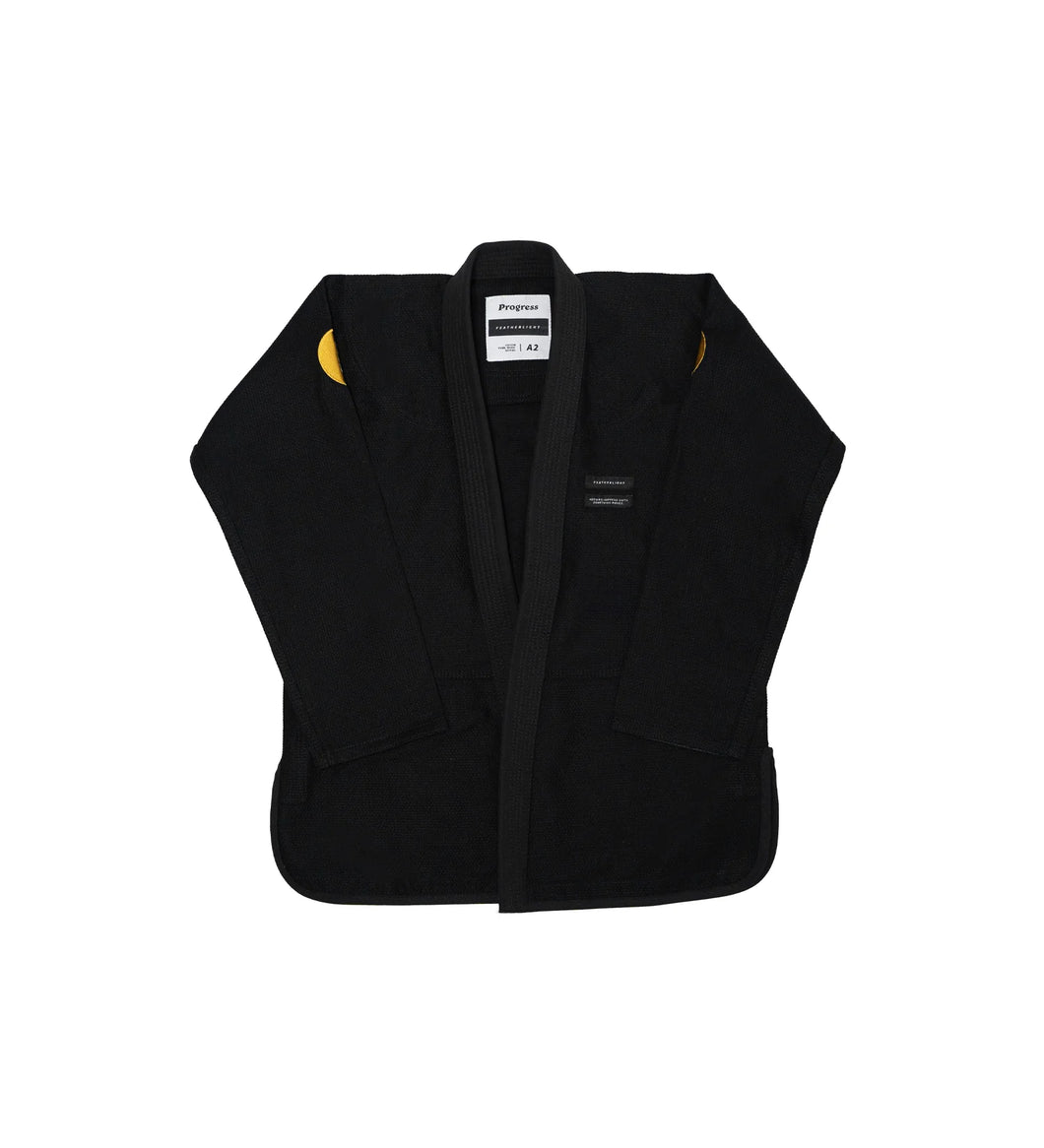 Kimono BJJ (GI) Progrès de Featherlight Lightweight Competition Black