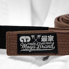 Brand Moya BJJ Adult Belt- Marrom