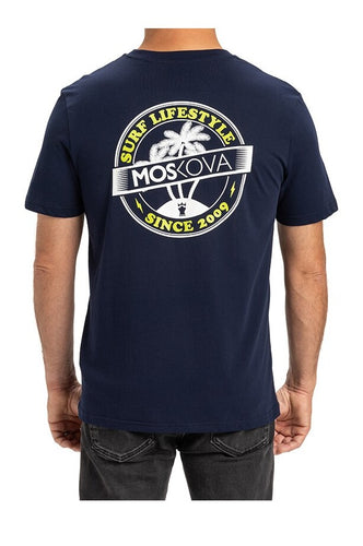 Moskova Tee BJJ Surf Lifestyle-White