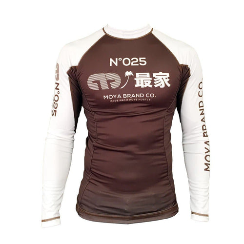 Rashguard Moya Brand Aventador Manga Larga III - Marrón