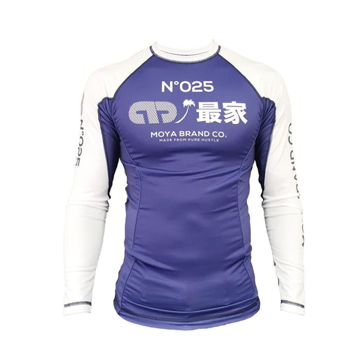 Rashguard Moya Brand Aventador Manga Larga III - Azul