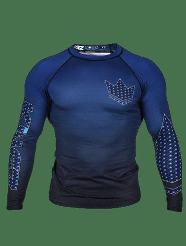 Rashguard Kingz Crown 3.0 RAKE - Bleu