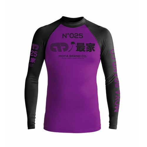 Rashguard Moya Brand Aventador Manga Larga IV - Morado