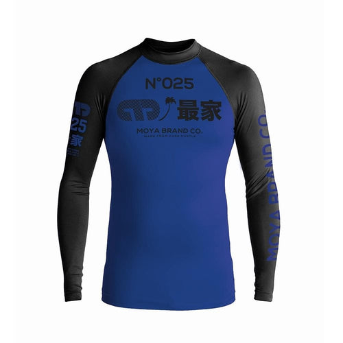 Rashguard Moya Brand Aventador Manga Larga IV - Azul