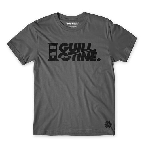 Guillotine-Grau-T-Shirt