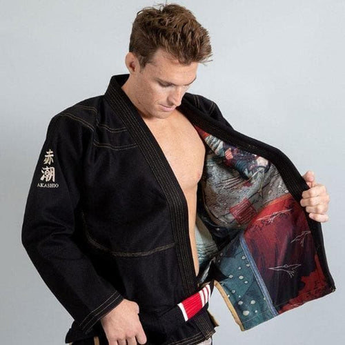 Kimono BJJ (GI) Maeda Akashio Limited Edition - Black