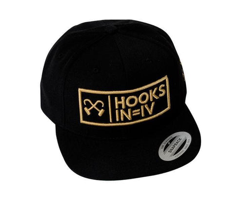 Kingz Hooks in IV Snapback-Black