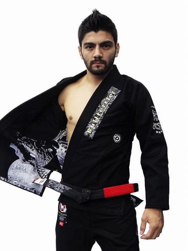 Kimono BJJ (GI) Bullterrier Mushin Ver. 8.0. - Black