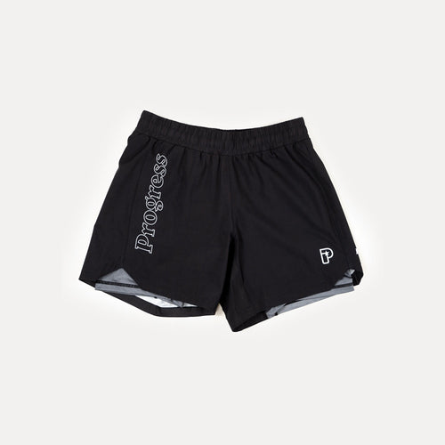 Progress - Shorts de grappling hybrides - noir