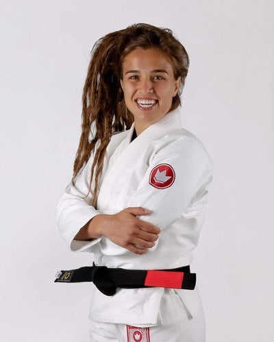 Kimono BJJ (GI) Kingz Classic 3.0 Women´s- White with white belt included