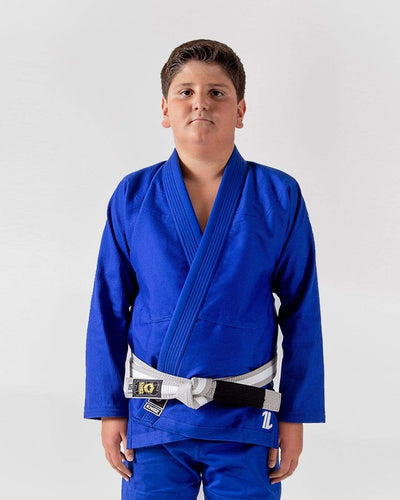 Kimono BJJ (GI) Kingz Kid´s The One Blue With White Belt