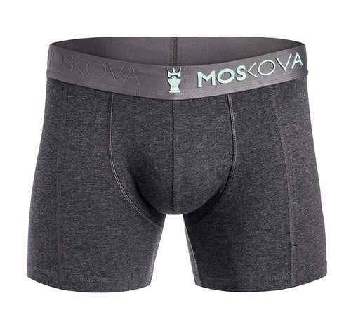 Boxer Moskova M2 Coton - Heather Gray Aqua